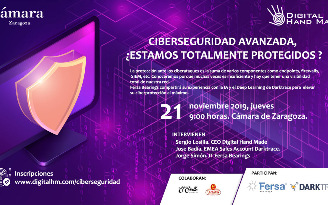 Desayuno Tecnológico «Ciberseguridad Avanzada» 21 de Noviembre